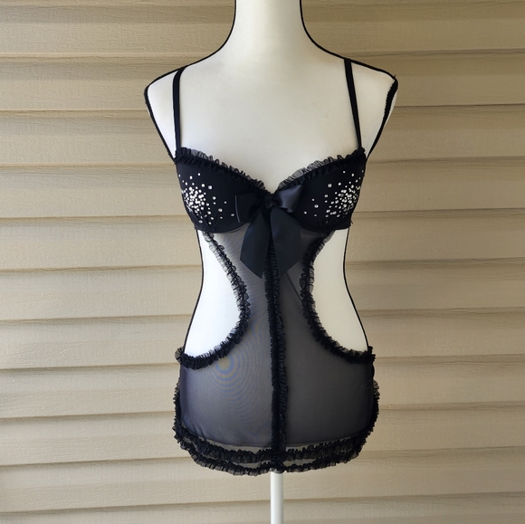 Victoria's Secret black sexy little thing sleep wear - Picture 12 of 12